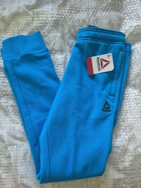 Reebok Kids Blue Active Sweatpants- Sz 10/12